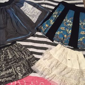 4 Skirts Size Small